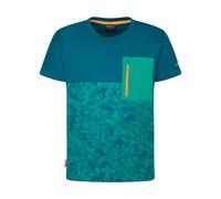Trollkids - Kid's Flakstad T - T-Shirt, Gr. 140, türkis (SeaGreen/LagoonGreen)