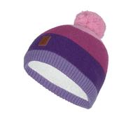 Trollkids Kinder Gryllefjord Bobble Mütze (Größe 48 , lila)