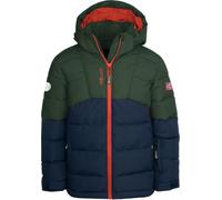 TROLLKIDS Winterjacke »Gryllefjord« Atmungsaktiv, Waldgrün/Marineblau SIZE,128|140|152|164|176