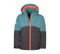 Trollkids - Kid's Gryllefjord Jacket - Winterjacke, Gr. 176, grau (StormyBlue/Black/FlameOrange)