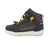 Trollkids Leder-Wanderschuhe Gryllefjord Mid Cut Anthrazit Kinder Größe 39