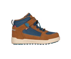 Trollkids - Kid's Gryllefjord Mid Cut - Freizeitschuhe, Gr. 28, braun (Almond/MadeiraBlue)