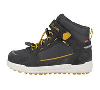 Trollkids - Kid's Gryllefjord Mid Cut - Freizeitschuhe, Gr. 28, grau/gelb (Anthracite/GoldenYellow)
