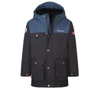 Trollkids - Kid's Gudvangen Jacket - Parka, Gr. 152, grau (Black/MysticBlue)