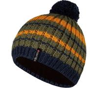 Trollkids - Kid's Hafjell Bobble Cap - Mütze, Gr. 48 cm-52 cm 48-52 cm - 2-5 Years, bunt (Moss/GoldenYellow/MysticBlue)
