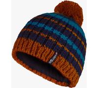 Trollkids - Kid's Hafjell Bobble Cap - Mütze, Gr. L-XL 52-56 cm - 6-12 Years, weiß (NightSky/DeepLagoon/Cinnamon)