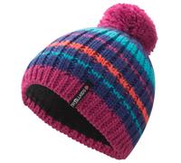 Trollkids - Kid's Hafjell Bobble Cap - Mütze, Gr. 52 cm-56 cm 52-56 cm - 6-12 Years, bunt (BrightBerry/DarkPurple)
