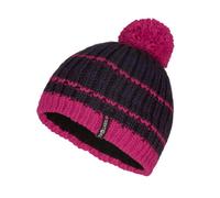 Trollkids - Kid's Hafjell Bobble Cap - Mütze, Gr. 52 cm-56 cm 52-56 cm - 6-12 Years, bunt (DarkPink/DeepViolet)