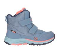 Trollkids - Kid's Hafjell Winter Boots - Winterschuhe, Gr. 34, grau (ShadowBlue/MysticBlue/PinkSalmon/SkyBlue)