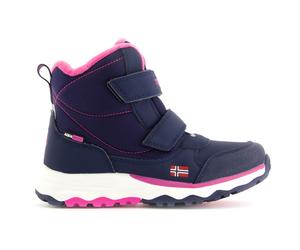 Trollkids - Kid's Hafjell Winter Boots - Winterschuhe, Gr. 39, blau (Navy/Pink)