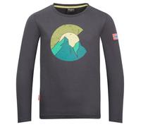 Trollkids Kids Halsafjord Longsleeve black - Größe 128 Kinder