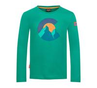 Trollkids - Kid's Halsafjord Longsleeve - Longsleeve, Gr. 140, türkis (SeaGreen)
