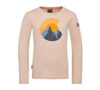 Trollkids - Kid's Halsafjord Longsleeve - Longsleeve, Gr. 152, beige (Cashew)