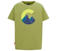 Trollkids - Kid's Halsafjord T-Shirt - T-Shirt, Gr. 110, oliv (Kiwi)
