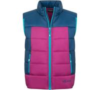 Trollkids - Kid's Hardanger Vest - Kunstfaserweste, Gr. 152, bunt (MadeiraBlue/BrightBerry/DarkTurquoise)