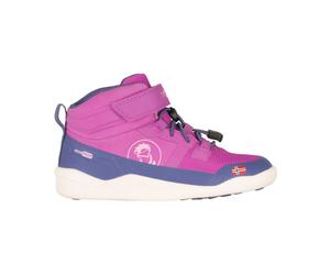 Trollkids - Kid's Hovden Barefoot Winter Hiker - Winterschuhe, Gr. 29, lila (MallowPink/VioletBlue/WildRose)