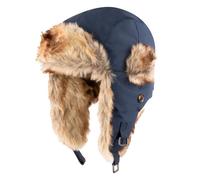 Trollkids - Kid's Isfjord Cap - Mütze, Gr. M-L 52-56 cm - 6-12 Years, beige (Navy)