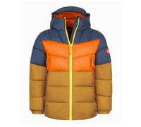 Trollkids - Kid's Kirkenes Jacket - Kunstfaserjacke, Gr. 98, bunt (Bronze/MysticBlue/FlameOrange)