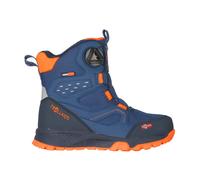 Trollkids Winterschuhe Kirkenes Kinder Gr. 35 Blau (NordicBlue/MysticBlue/FlameOrange)