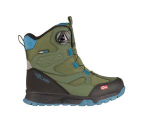 Trollkids - Kid's Kirkenes Winter Boots - Winterschuhe, Gr. 36, oliv (PineGreen/DarkMarine)