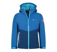 Trollkids Kids Kristiansand Jacket 122, Harbor Blue/Aqua Haze