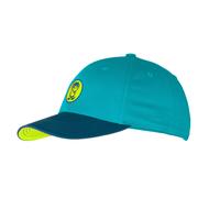 Trollkids - Kid's Kroksand Cap - Cap, Gr. 48 cm-52 cm 48-52 cm, türkis (PoolBlue/DarkIndigo/SpringLeaf)