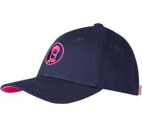 Trollkids Kids Kroksand Cap navy/magenta - Größe 6-12 Jahre (52-56 cm)