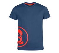 Trollkids - Kid's Kroksand T - T-Shirt, Gr. 116, blau (MysticBlue/BrightRed)