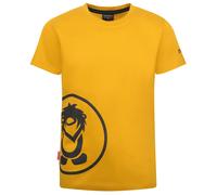 Trollkids - Kid's Kroksand T - T-Shirt, Gr. 104, orange (Mustard/Black)