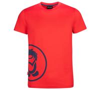 Trollkids - Kid's Kroksand T - T-Shirt, Gr. 104, rot (BrightRed/MysticBlue)