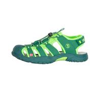 Trollkids Kids Kvalvika Sandal 32, dark green