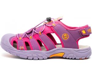 Trollkids Kids Kvalvika Sandal dark rose/orange - Größe 27 Kinder