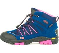 Trollkids Kids Lofoten Hiker Mid blue/magenta - Größe 40 Kinder