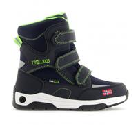 Trollkids - Kid's Lofoten Winter Boots - Winterschuhe, Gr. 28, schwarz (Navy/ViperGreen)