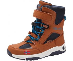 Trollkids Kids Lofoten Winter Boots XT cinnamon/night sky/deep lagoon - Größe 33 Kinder