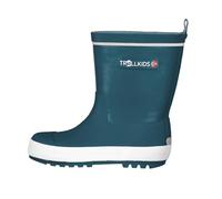Trollkids Kids Lysefjord Rubber Boots 27, teal