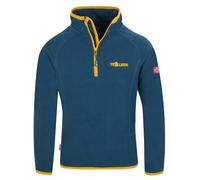 Trollkids Kids Nordland Half Zip 110, Mystic Blue/Yellow