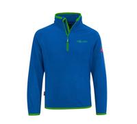Trollkids - Kid's Nordland Half Zip - Fleecepullover, Gr. 176, blau (MediumBlue/Green)
