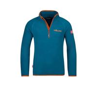 Trollkids Kids Nordland Half Zip 92, deep Lagoon/Cinnamon