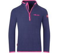 Trollkids - Kid's Nordland Half Zip - Fleecepullover, Gr. 116, blau (DeepViolet/DarkPink)