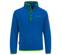 Trollkids - Kid's Nordland Half Zip - Fleecepullover, Gr. 104, blau (MediumBlue/Green)