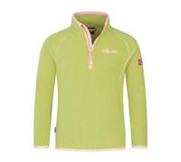 Trollkids - Kid's Nordland Half Zip - Fleecepullover, Gr. 110, grün (HedgeGreen/CandyPink)