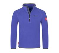 Trollkids - Kid's Nordland Half Zip - Fleecepullover, Gr. 110, lila (Ultramarine/Black)