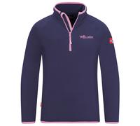 Trollkids - Kid's Nordland Half Zip - Fleecepullover, Gr. 176, blau (VioletBlue/WildRose)