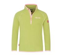 Trollkids - Kid's Nordland Half Zip - Fleecepullover, Gr. 98, grün (HedgeGreen/CandyPink)