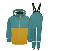 Trollkids Kids Odda Rain Set XT 122, Stormy Blue