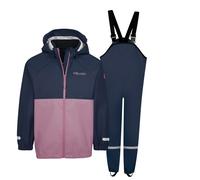 Trollkids - Kid's Odda Rain Set XT - Overall, Gr. 128, blau (Mauve/Navy)