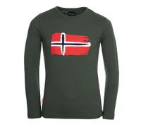 Trollkids Kids Oslo Longsleeve 116, ivy