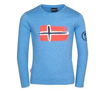 Trollkids Kids Oslo Longsleeve 128, Navy/Blue