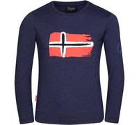 Trollkids - Kid's Oslo - Longsleeve, Gr. 92, blau (Navy)